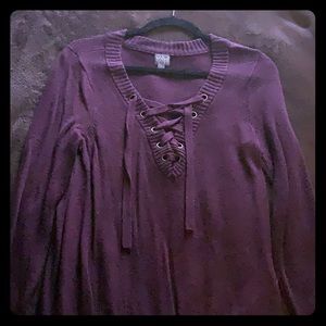 Dark Purple Sweater